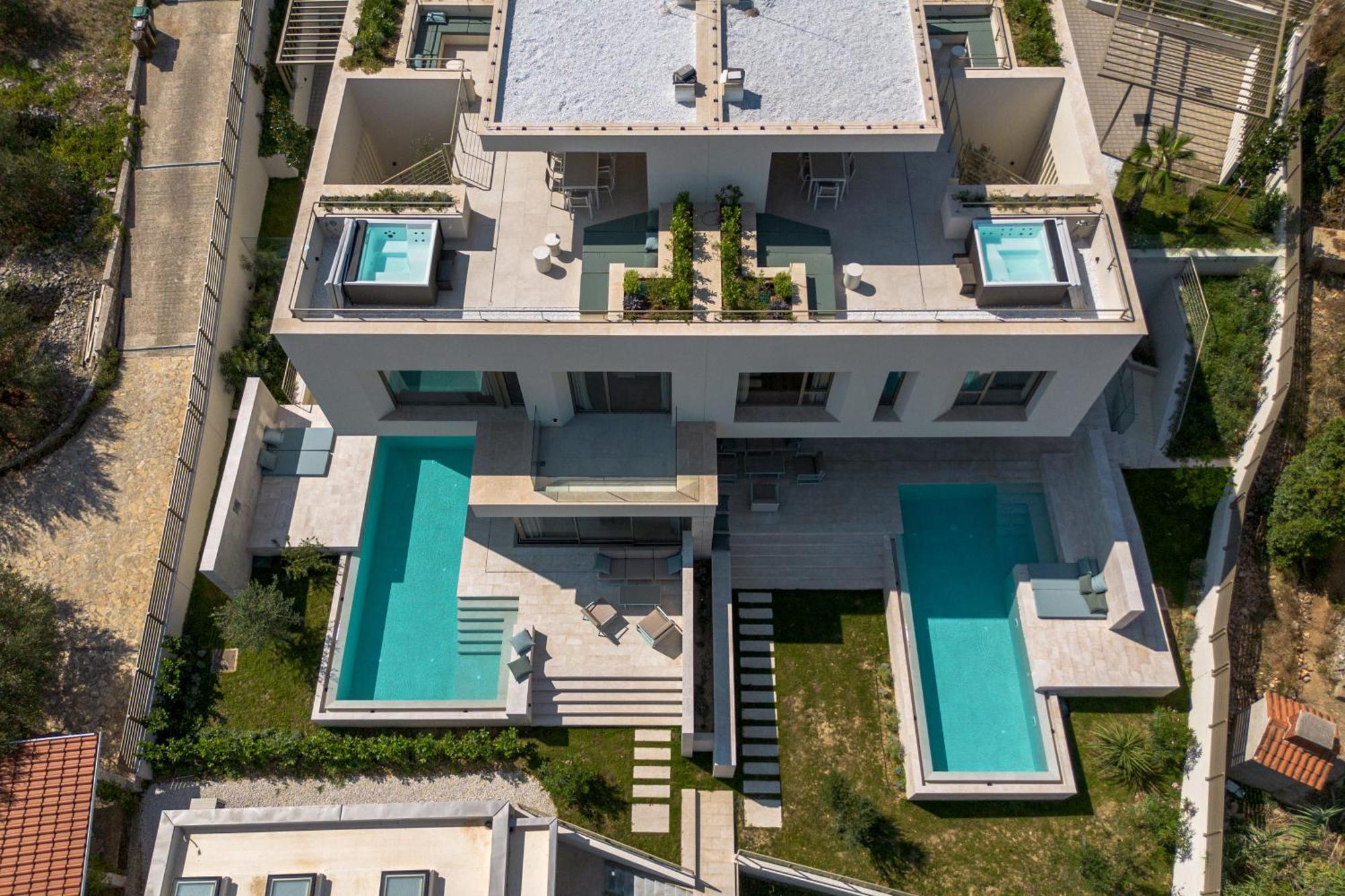 Acadia Beach Villas & Apartments Slatine Exteriör bild